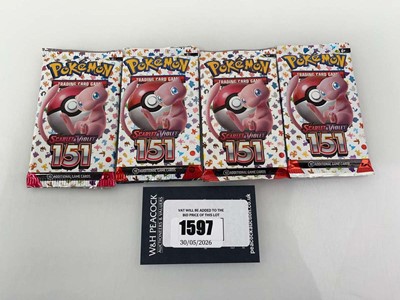 Lot 1597 - Pokémon TCG: Scarlet & Violet - 151 Booster...