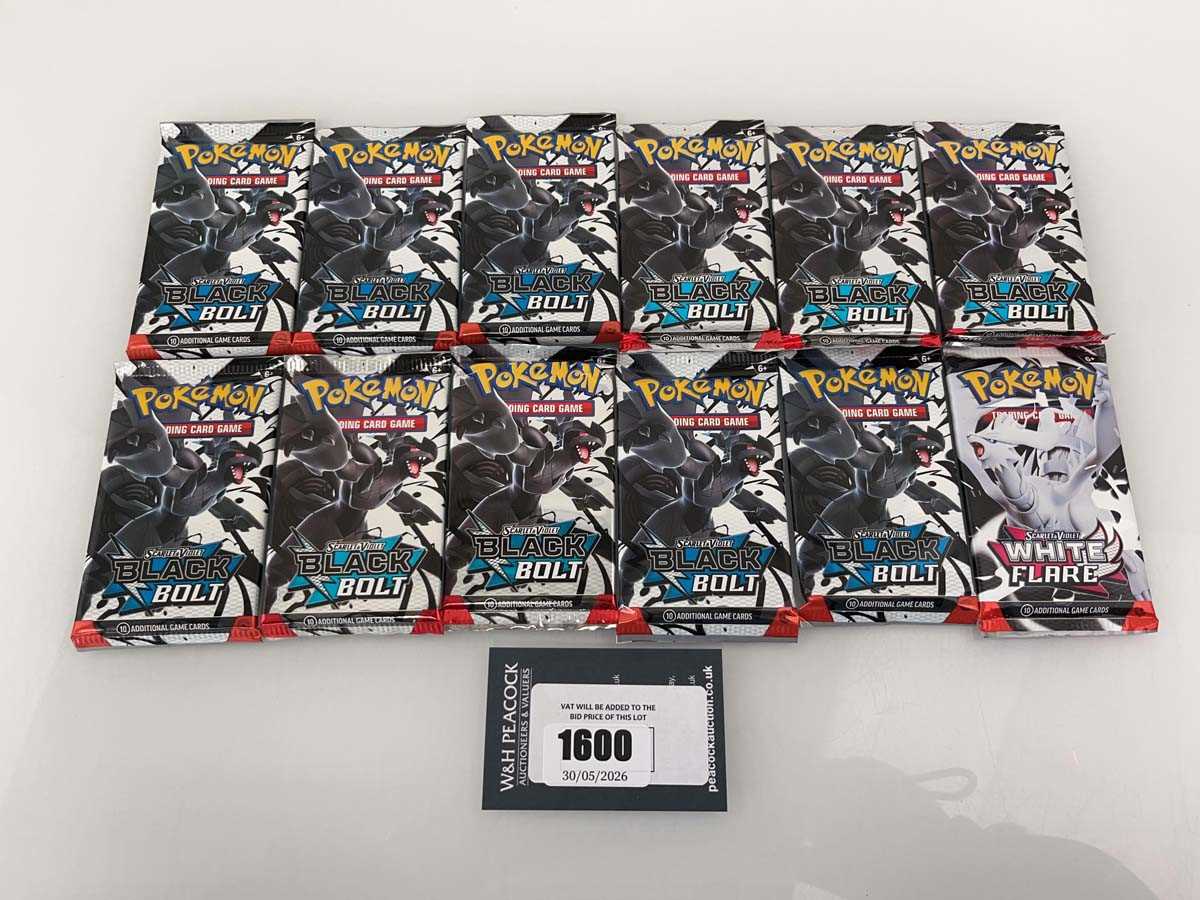 Lot 1600 - Pokémon TCG: Scarlet & Violet - Black Bolt...