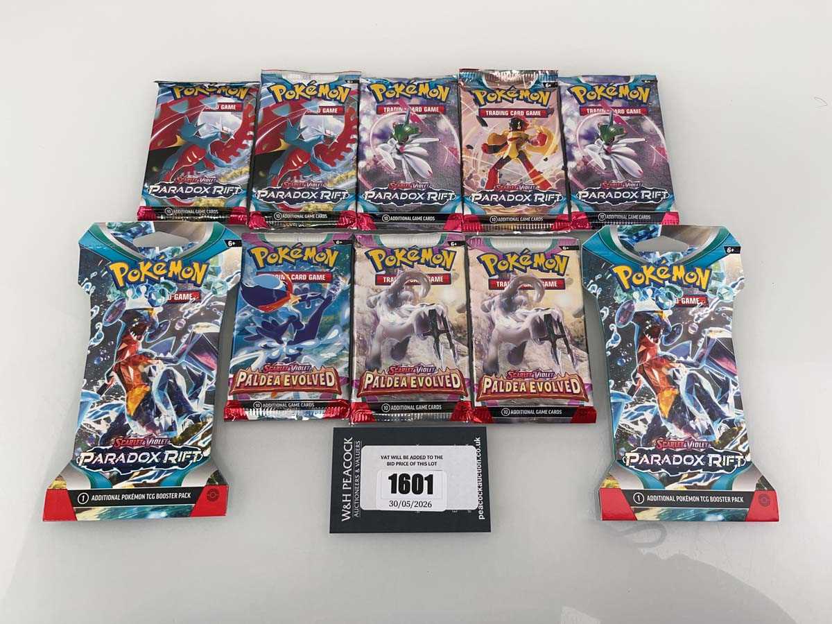 Lot 1601 - Pokémon TCG: Scarlet & Violet - Paradox Rift...