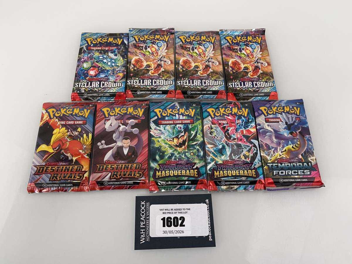 Lot 1602 - Pokémon TCG: Scarlet & Violet - Destined...