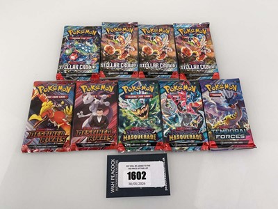 Lot 1602 - Pokémon TCG: Scarlet & Violet - Destined...