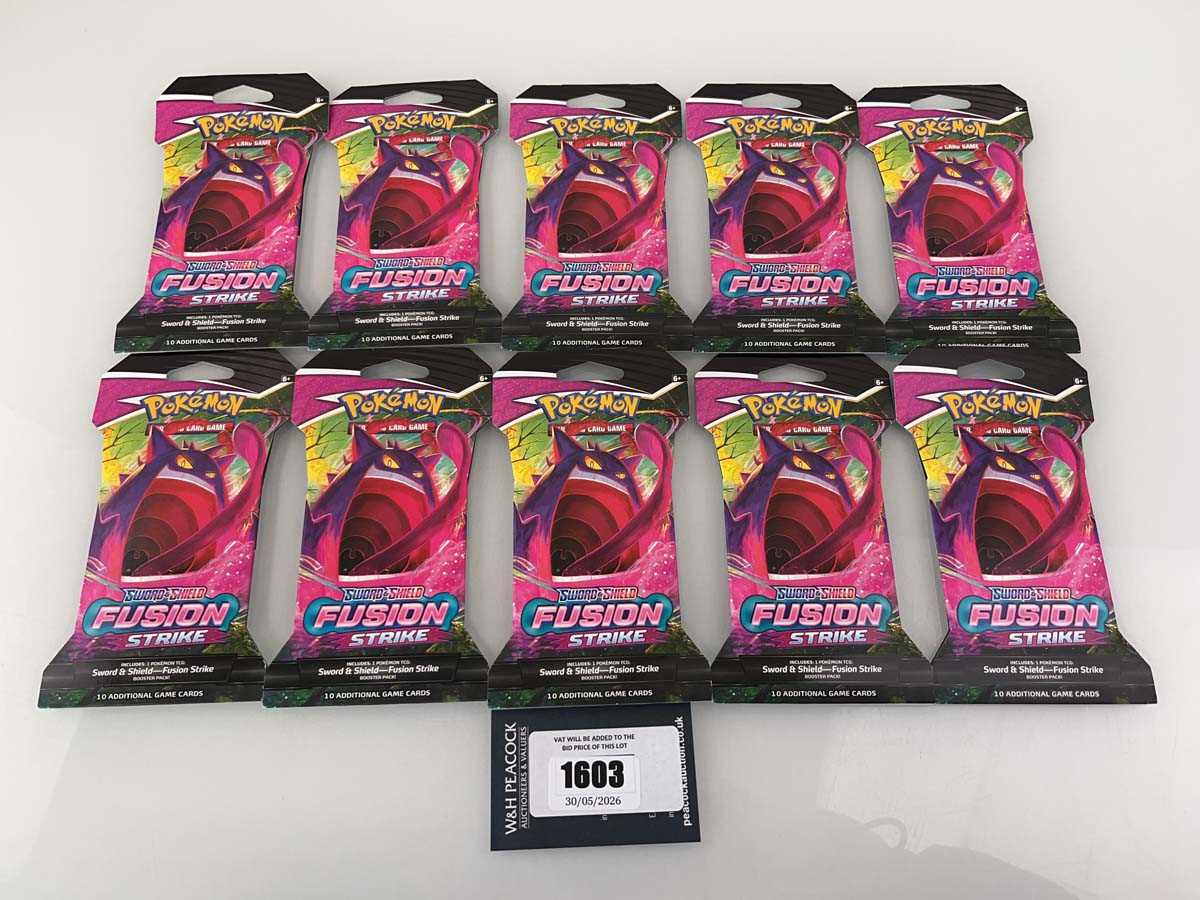 Lot 1603 - Pokémon TCG: Sword & Shield - Fusion Strike...