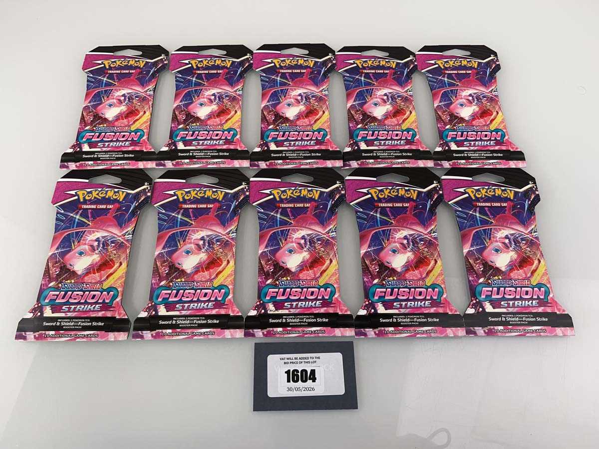 Lot 1604 - Pokémon TCG: Sword & Shield - Fusion Strike...