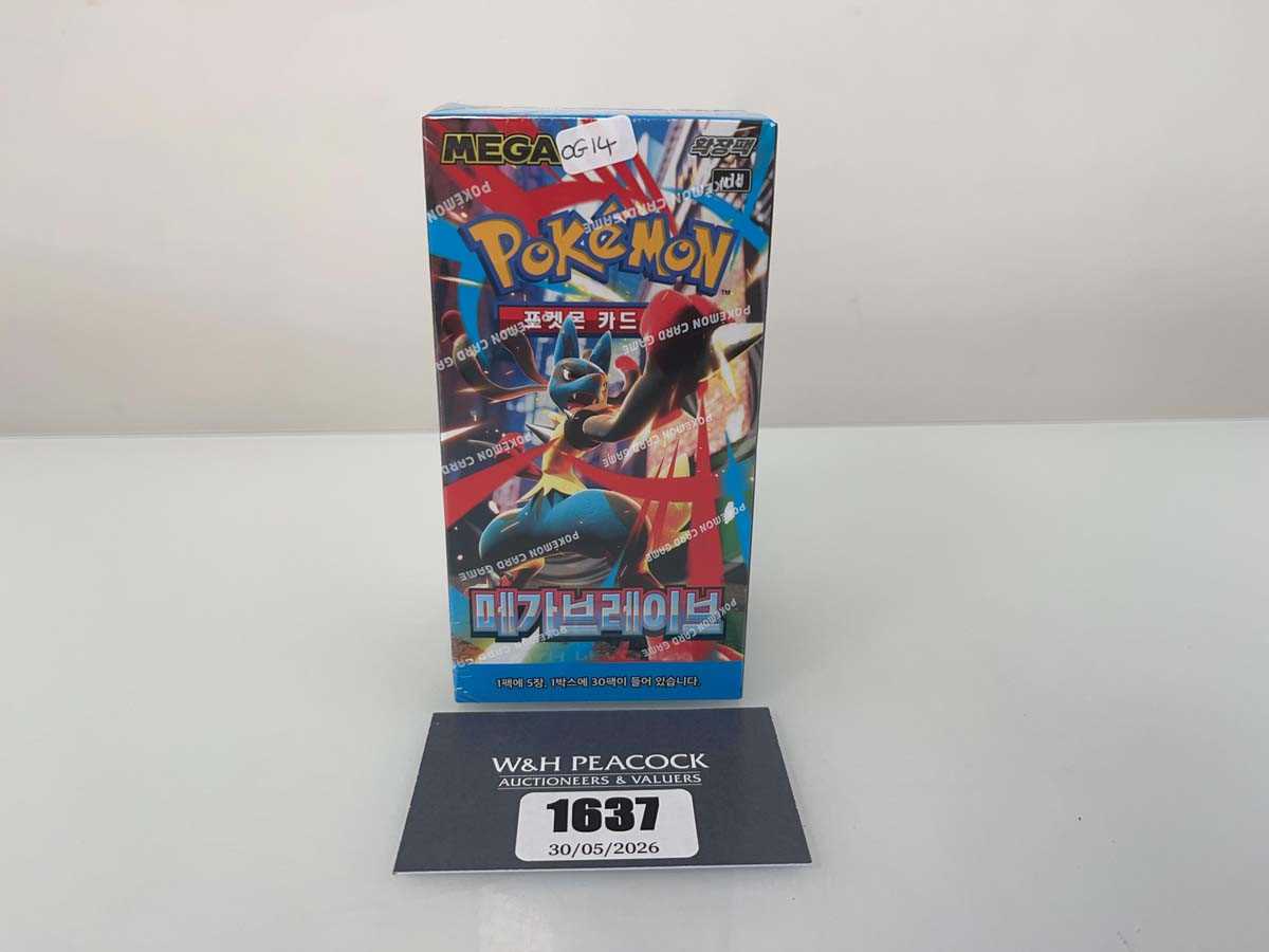 Lot 1637 - Pokémon TCG: Mega Evolution M1L - Mega Brave...