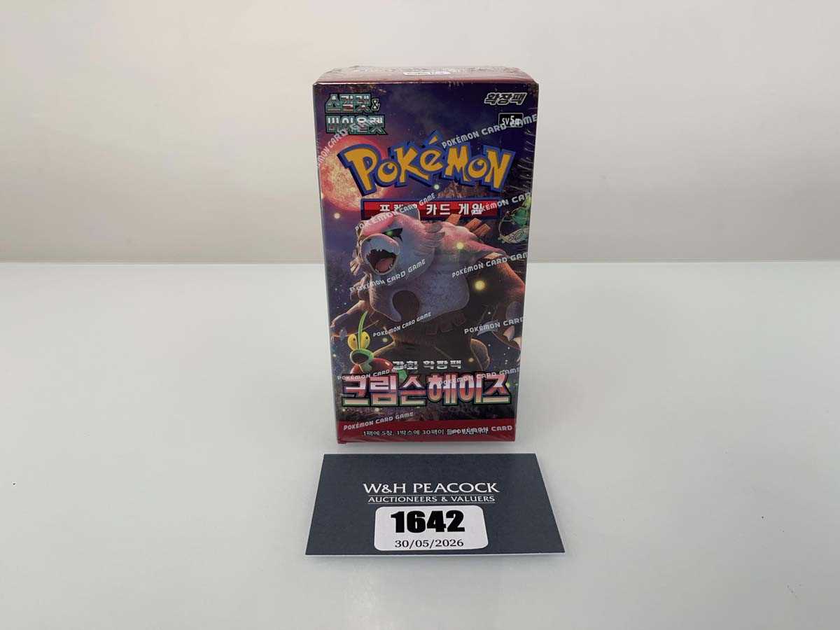Lot 1642 - Pokémon TCG: Scarlet & Violet SV5a - Crimson...