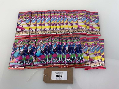 Lot 1662 - Korean Pokémon TCG Mega Evolution Era Booster...
