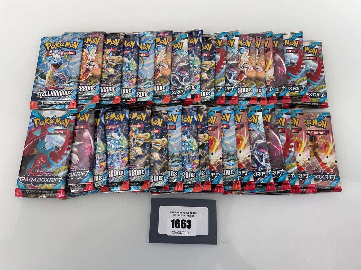 Lot 1663 - German Pokémon TCG: Scarlet & Violet - Paradox...