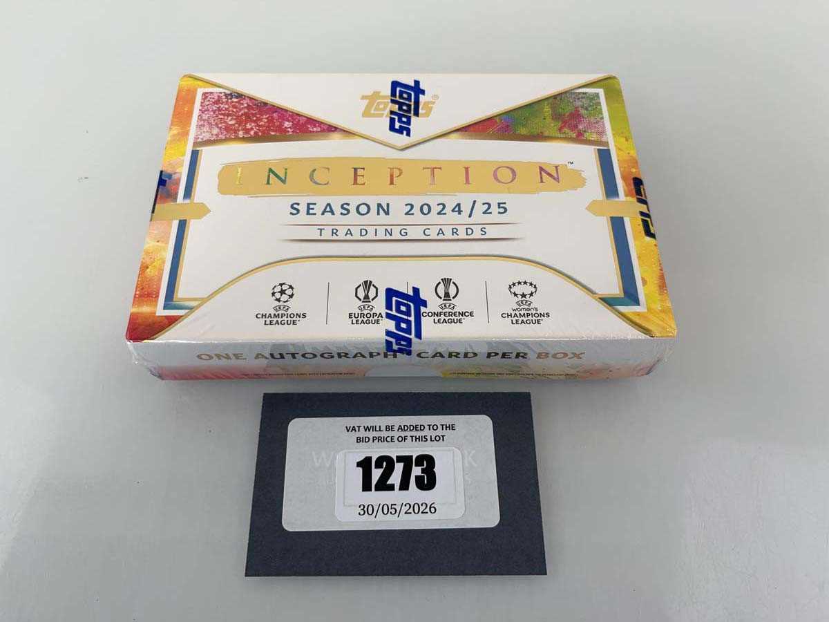 Lot 1273 - Topps Inception 2024/25 UEFA Club Competitions...