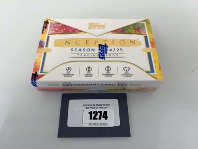 Lot 1274 - Topps Inception 2024/25 UEFA Club Competitions...