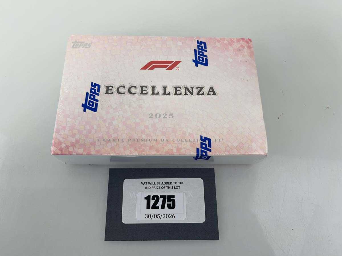 Lot 1275 - Topps Formula 1 Eccellenza Hobby Box