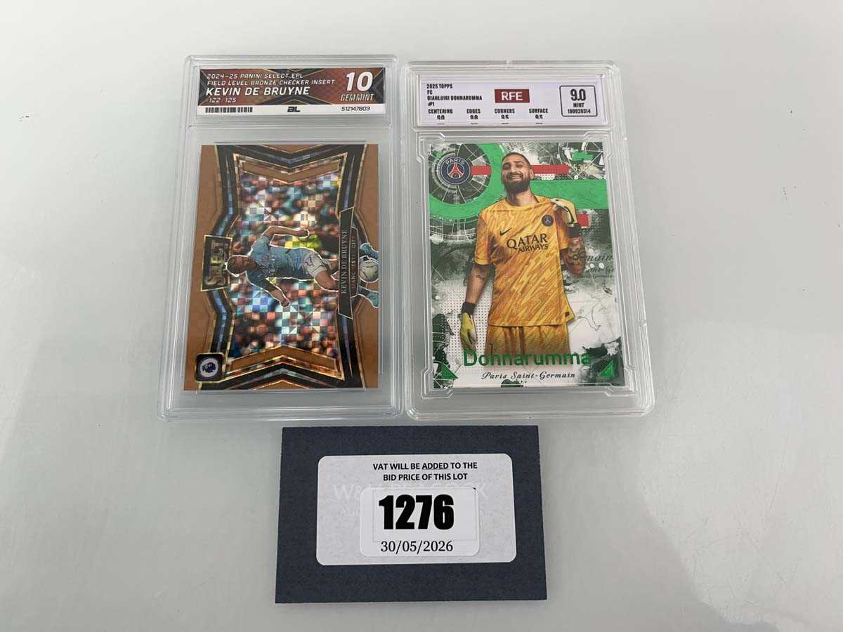 Lot 1276 - (2) 2024/25 Panini Select EPL Field Level...