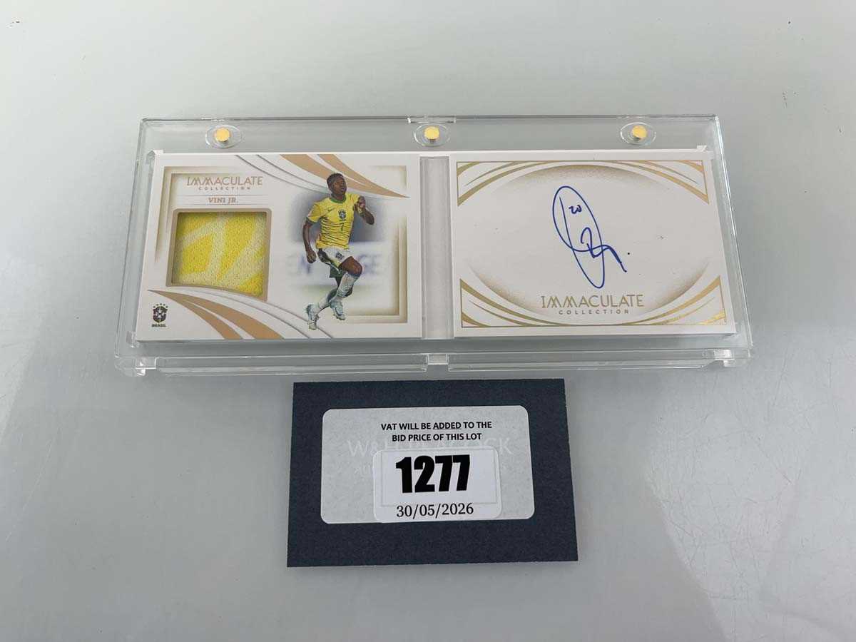 Lot 1277 - Immaculate Collection Vinicius Junior - Brazil...
