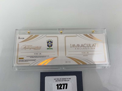Lot 1277 - Immaculate Collection Vinicius Junior - Brazil...