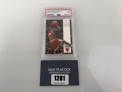Lot 1281 - 1993 Skybox Premium #45 - Michael Jordan PSA...