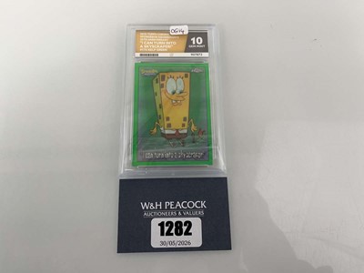 Lot 1282 - 2025 Topps Chrome Spongebob Squarepants 25th...