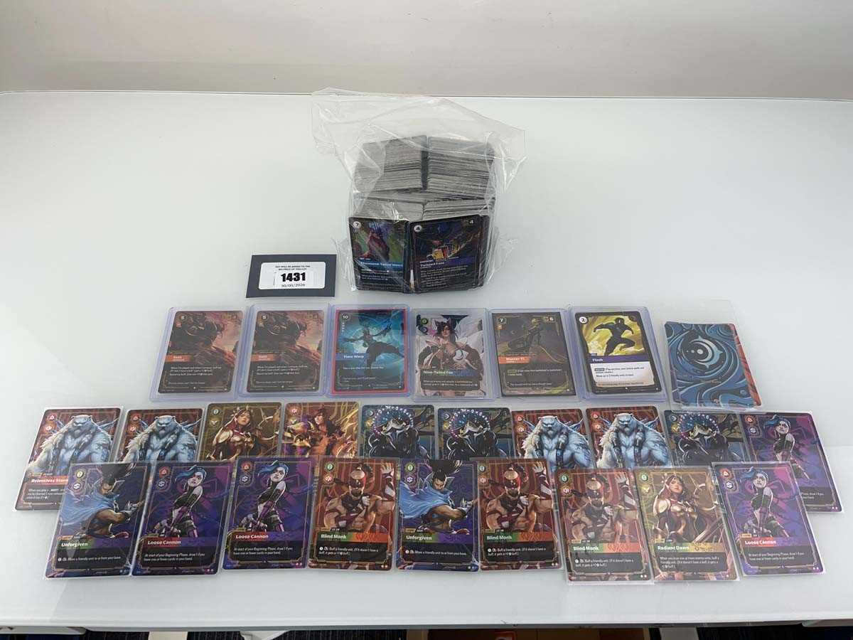 Lot 1431 - Quantity of Riftbound: League of Legends TCG...