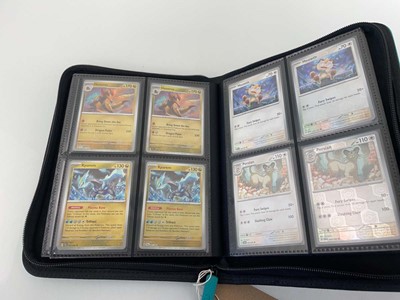 Lot 1441 - Binder containing Pokémon Scarlet & Violet -...