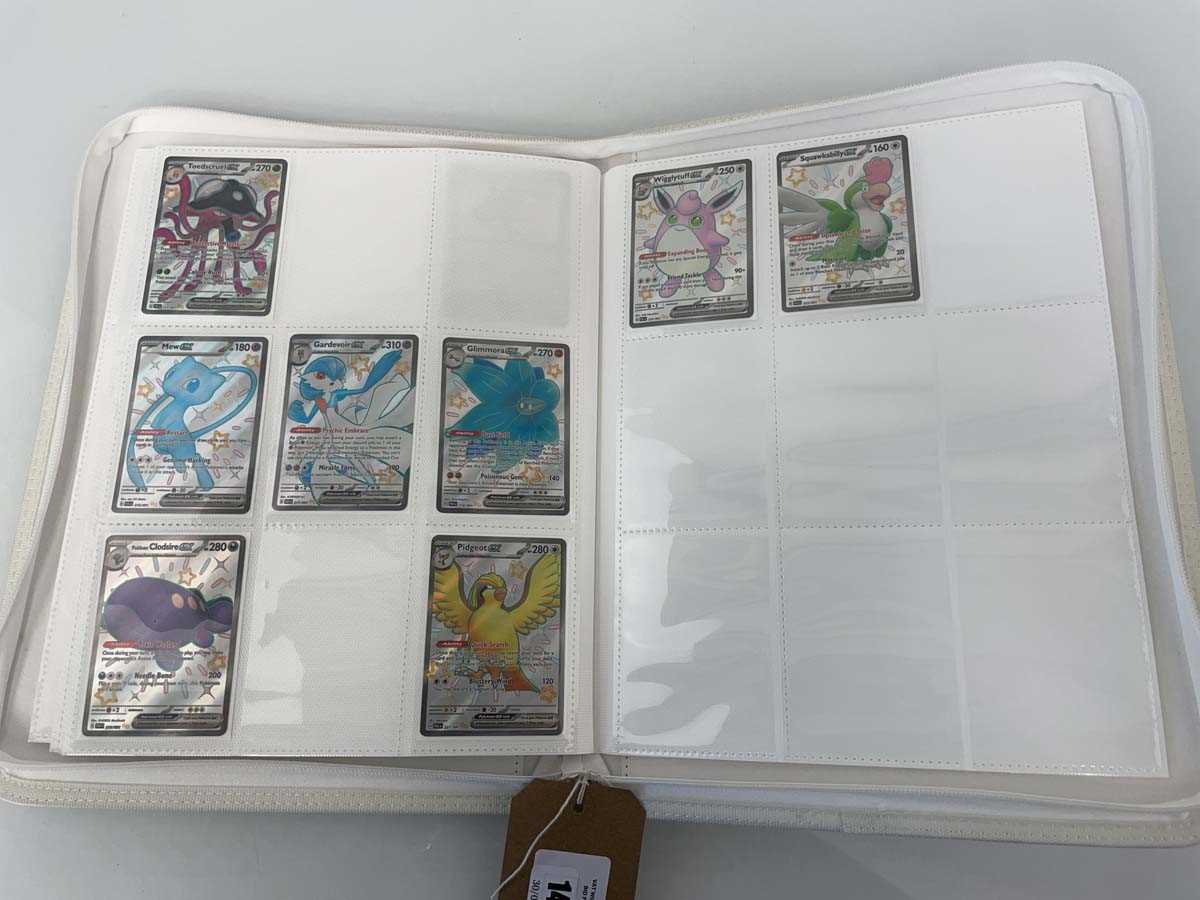 Lot 1442 - Binder containing Pokémon Scarlet & Violet -...