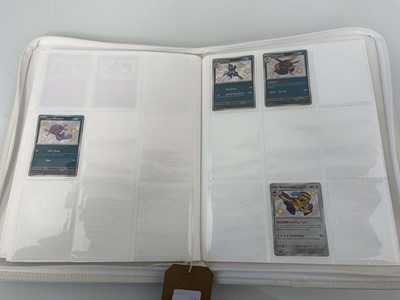 Lot 1442 - Binder containing Pokémon Scarlet & Violet -...