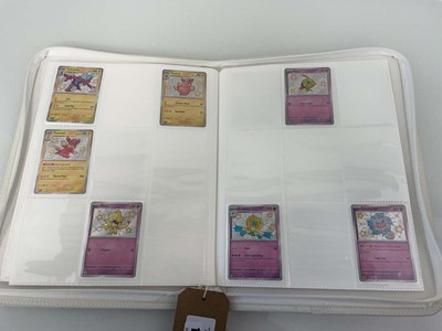 Lot 1442 - Binder containing Pokémon Scarlet & Violet -...