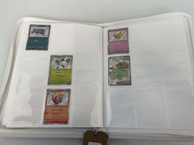 Lot 1442 - Binder containing Pokémon Scarlet & Violet -...