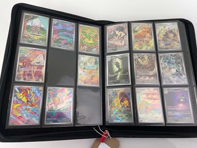 Lot 1443 - Binder containing Illustration Rares, Promos,...