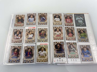 Lot 1447 - Binder containing various 2025/26 Topps Match...