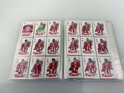 Lot 1447 - Binder containing various 2025/26 Topps Match...