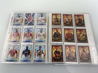 Lot 1447 - Binder containing various 2025/26 Topps Match...