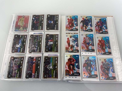 Lot 1447 - Binder containing various 2025/26 Topps Match...