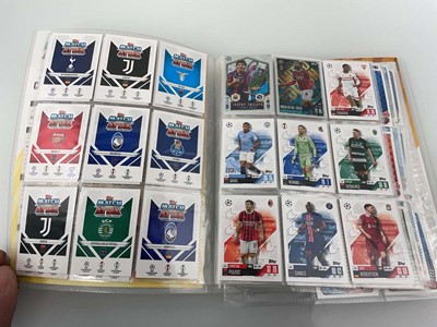 Lot 1448 - Binder containing various Topps Match Attax...
