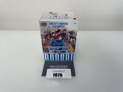 Lot 1675 - Upper Deck DC Annual Box