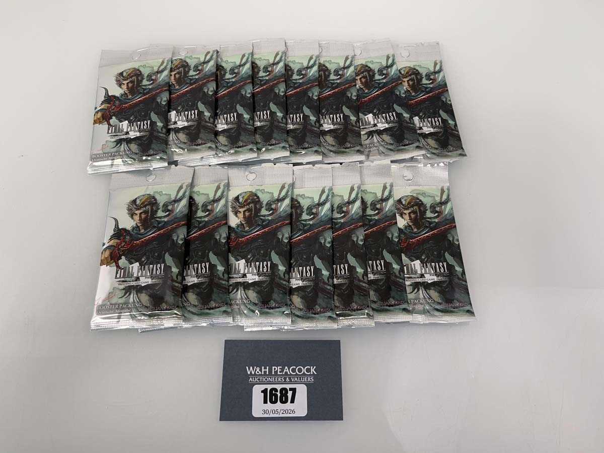 Lot 1687 - German Final Fantasy TCG - Opus VI Booster...