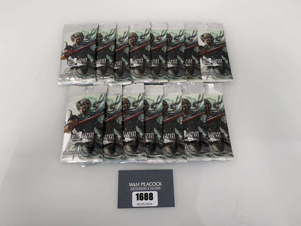 Lot 1688 - German Final Fantasy TCG - Opus VI Booster...