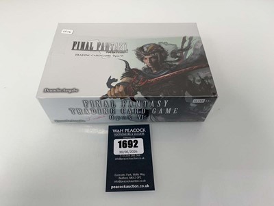 Lot 1692 - German Final Fantasy TCG - Opus VI Booster Box...