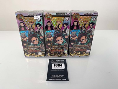Lot 1694 - 3x Korean Demon Slayer Series 1&2 Special...