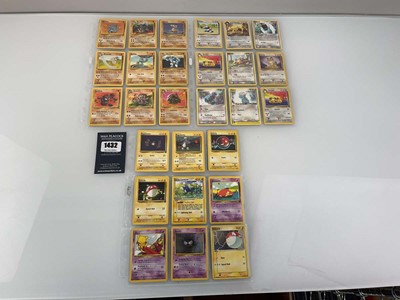 Lot 1432 - Quantity of Vintage Pokémon cards including...