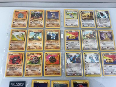 Lot 1432 - Quantity of Vintage Pokémon cards including...