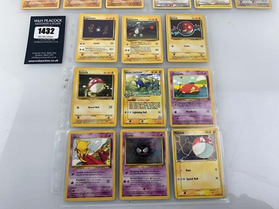 Lot 1432 - Quantity of Vintage Pokémon cards including...