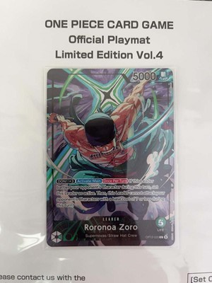 Lot 1284 - One Piece Card Game Official Playmat Limited...