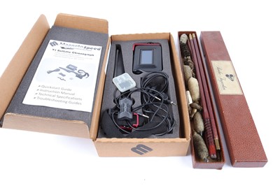 Lot 1134 - Magneto Speed Chronograph and cleaning rods...