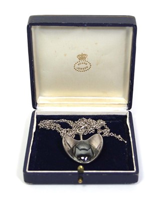 Lot 653 - Nanna Ditzel for Georg Jensen, a silver...
