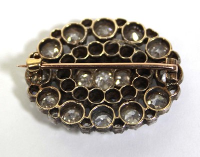 Lot 656 - A late 19th/early 20th century oval openwork...