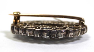 Lot 656 - A late 19th/early 20th century oval openwork...