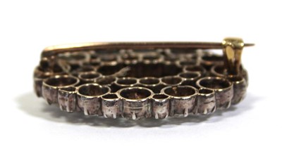 Lot 656 - A late 19th/early 20th century oval openwork...