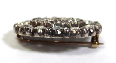 Lot 656 - A late 19th/early 20th century oval openwork...