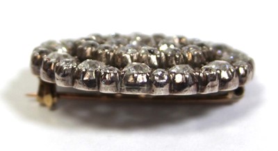 Lot 656 - A late 19th/early 20th century oval openwork...