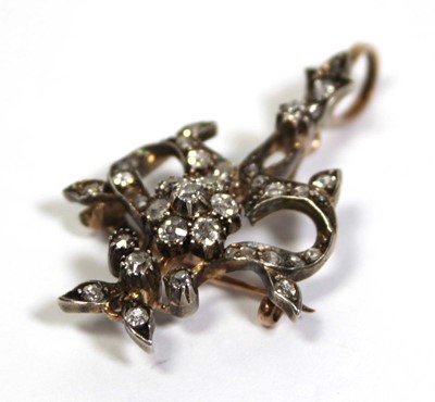 Lot 657 - An early 20th century yellow metal openwork...