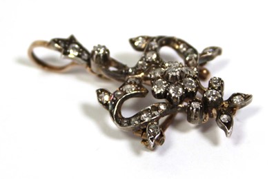 Lot 657 - An early 20th century yellow metal openwork...