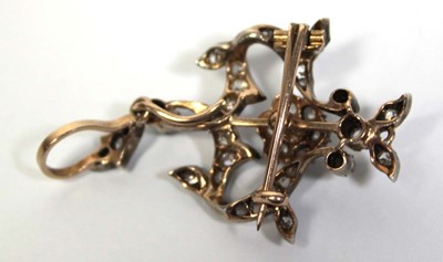 Lot 657 - An early 20th century yellow metal openwork...